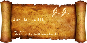 Jokits Judit névjegykártya